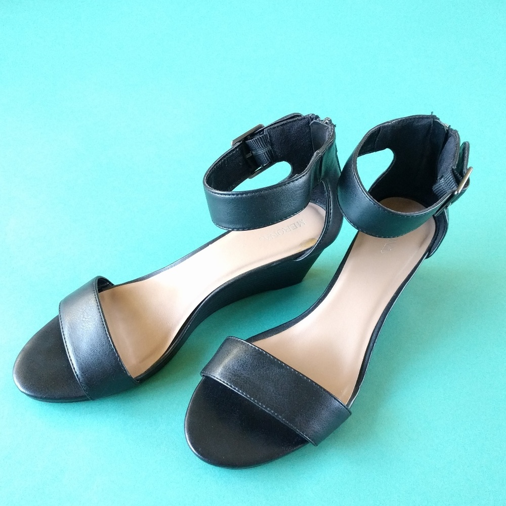 Merona Ankle Strap Wedge Sandals